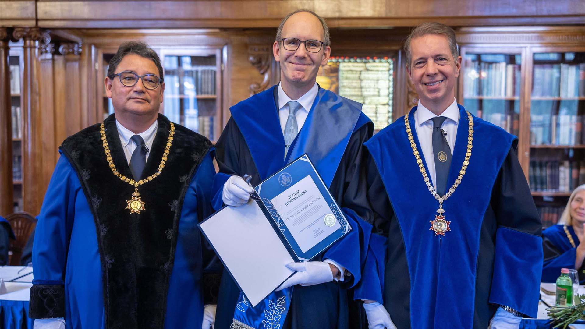 Boris Hadaschik erhält Ehrendoktorwürde - Titelbild